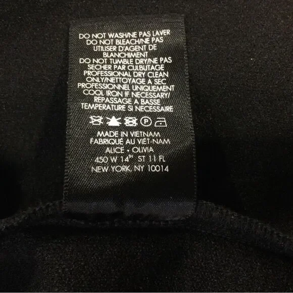 ALICE + OLIVIA Daysi A-Line Jacquard Aztec Print Mini Skirt - Picture 8 of 9